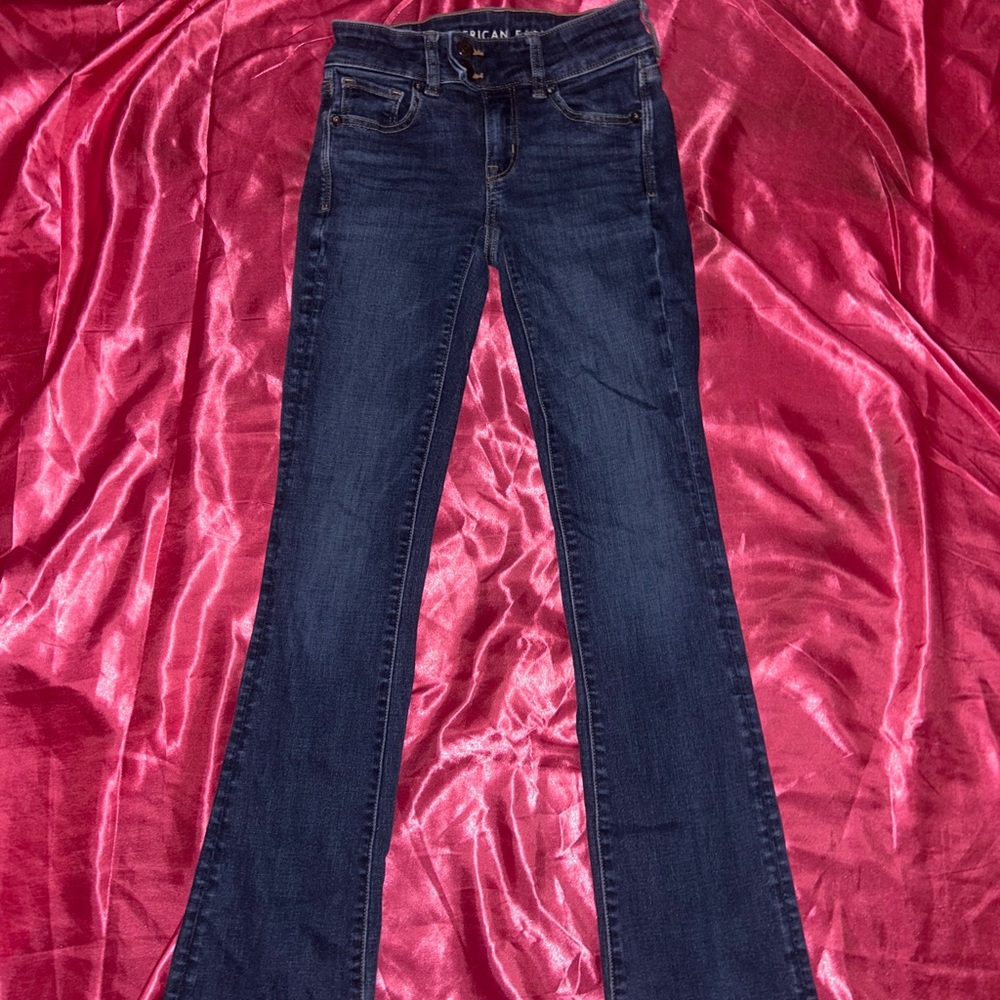 American Eagle Outfitters Dark Wash Bootcut Jeans - Women's
